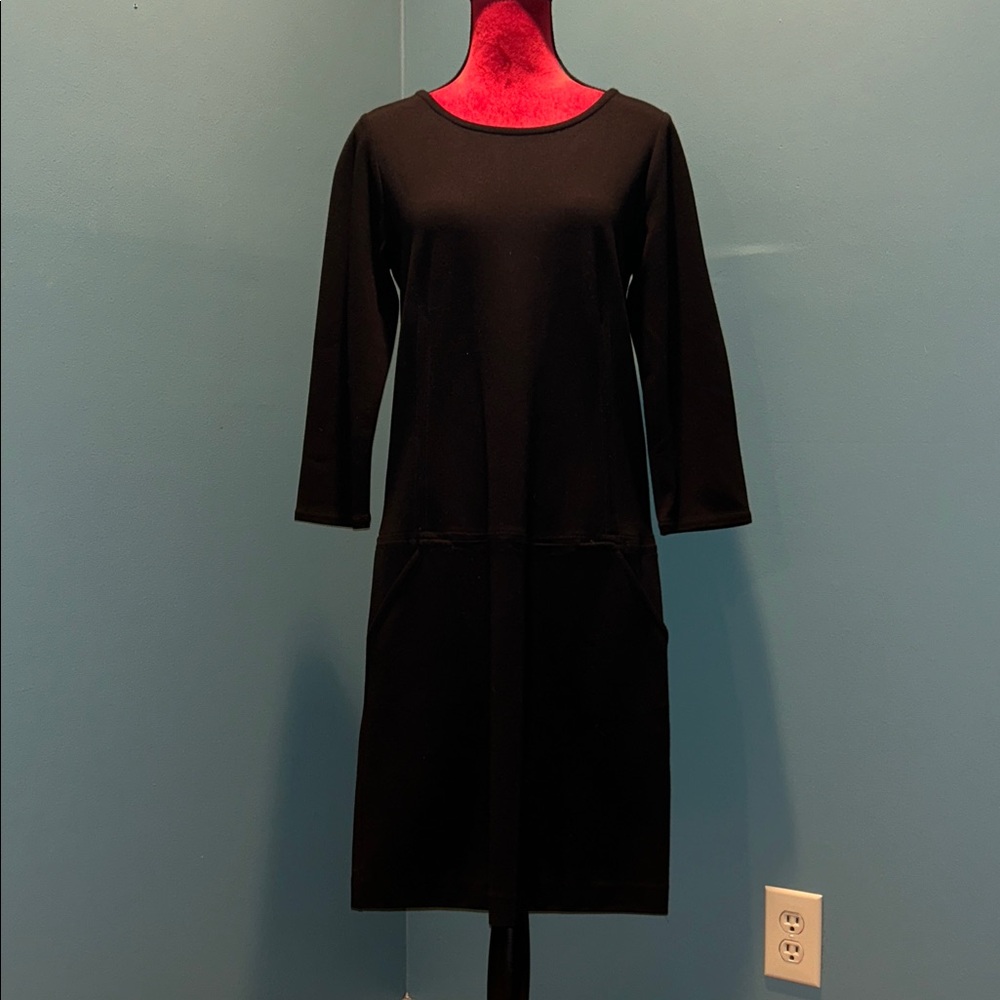 Talbots Elegant Black Dress Size 8